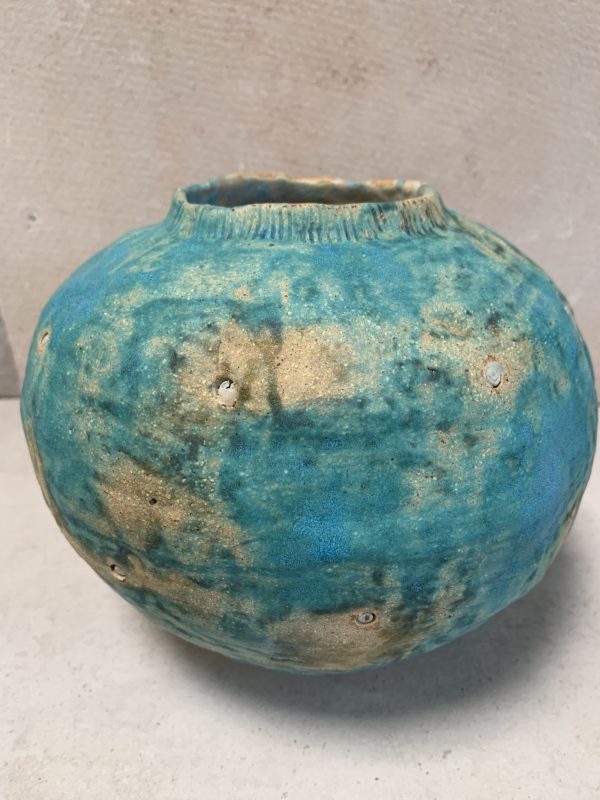 Turquoise Rustic Vase